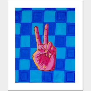 Peace Sign Color Pop Posters and Art